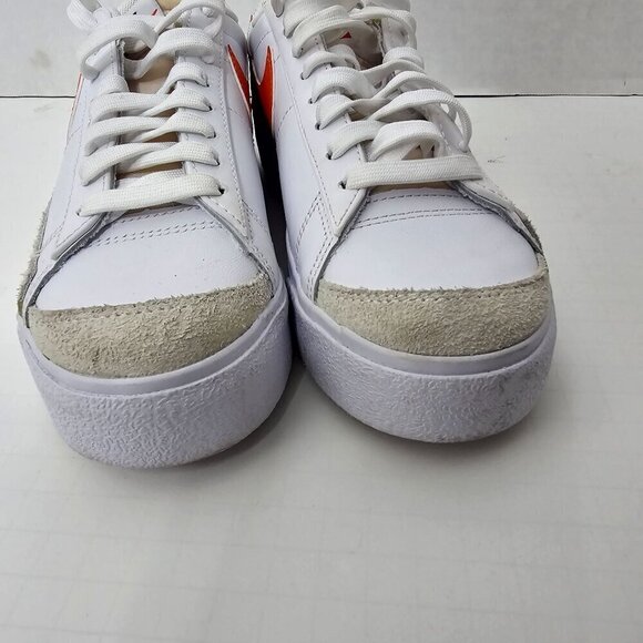 Nike Blazer Low Platform Summit White Orange size 6.5 - Picture 3 of 16